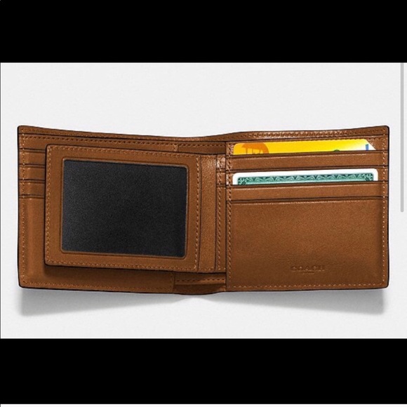 Brand New, Unused Men’s Coach Compact Wallet - Picture 3 of 4